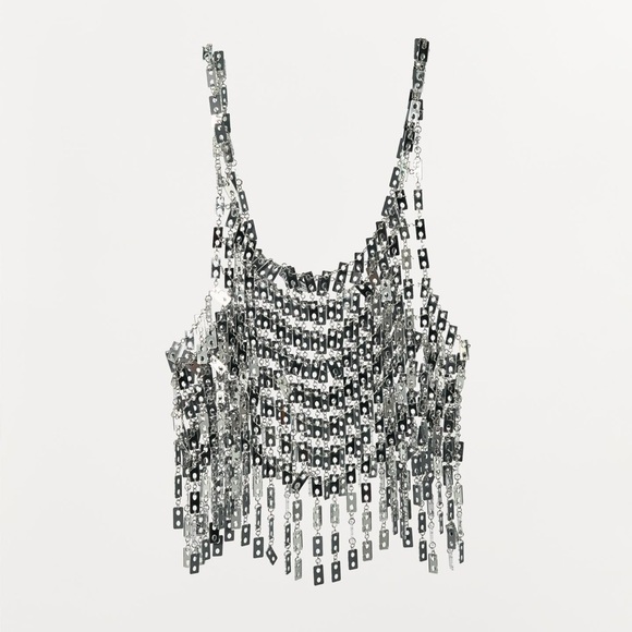 ZARA MIRROR METAL TOP - Picture 4 of 7